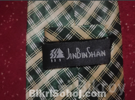 Jinbinshan ব্র্যান্ডের চেকড নেকটাই Necktie